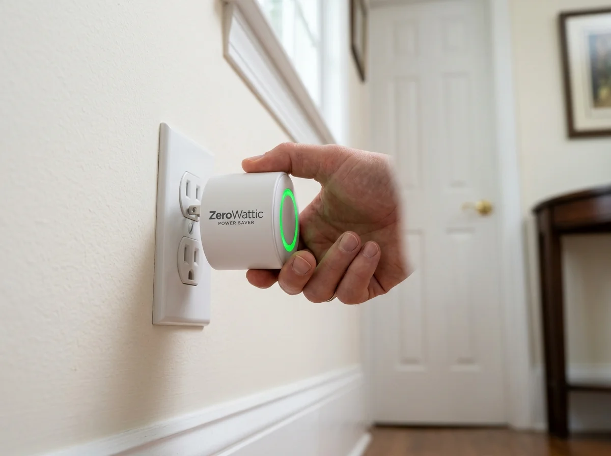 Plugging ZeroWattic into Household Outlet