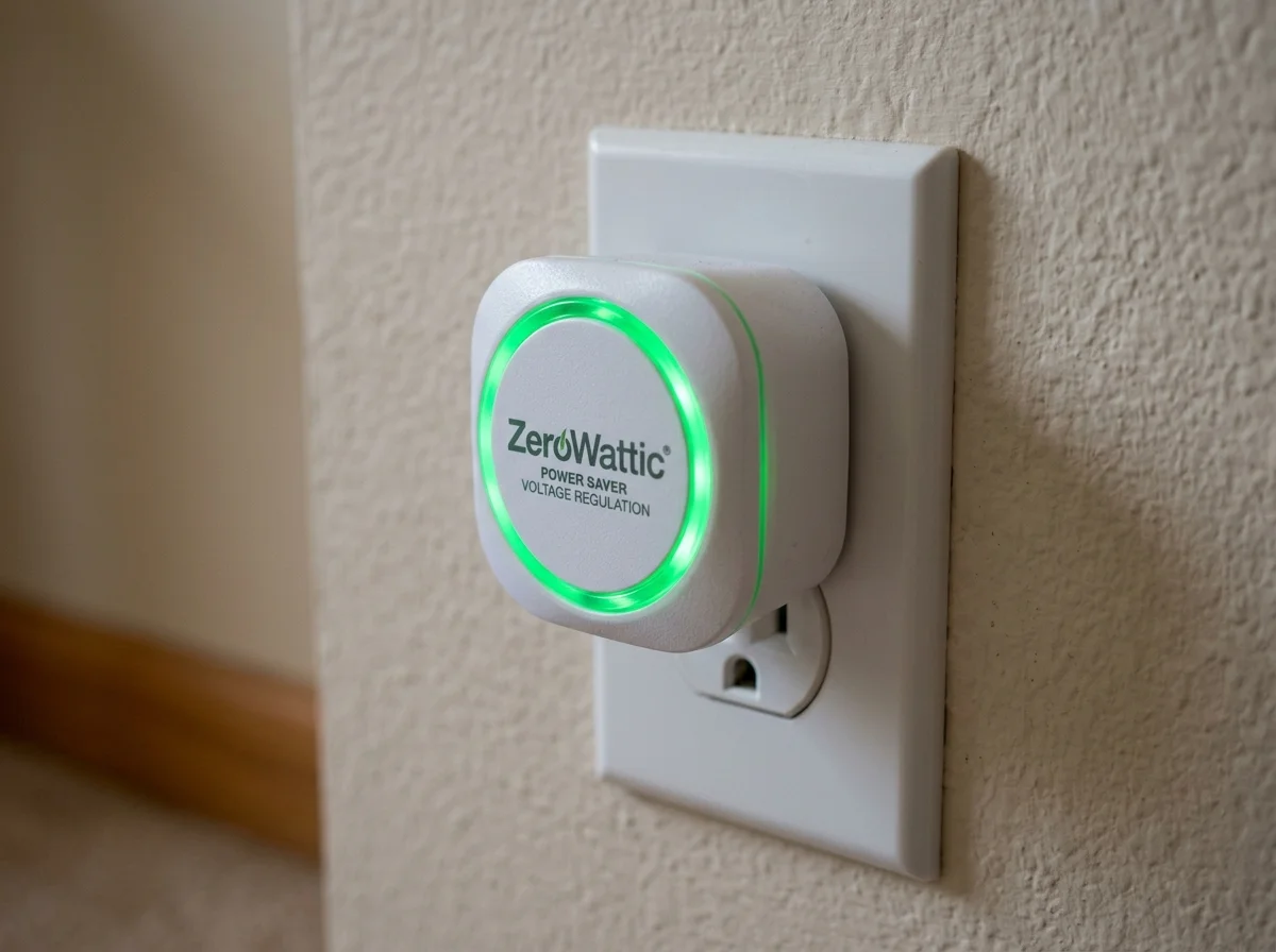 Green LED Power Indicator Active on ZeroWattic